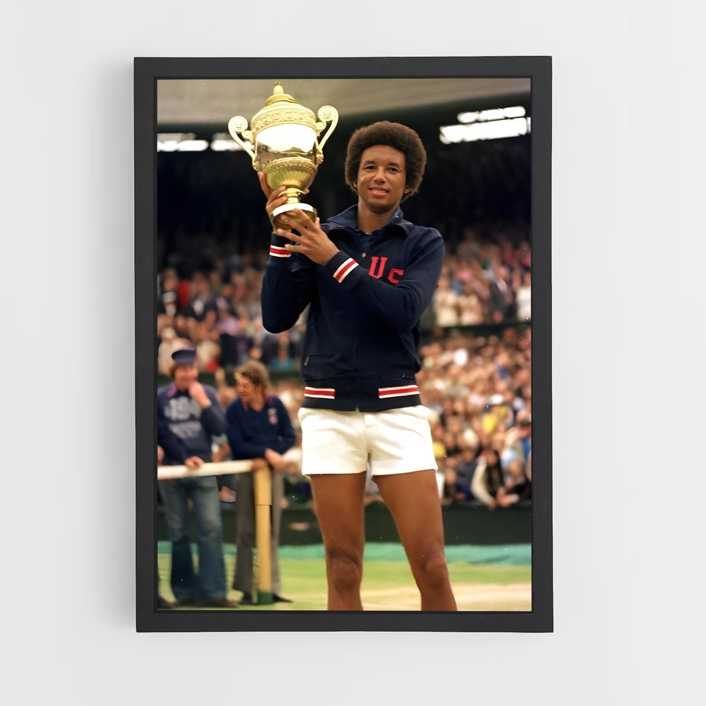 Poster Victoire d'Arthur – affiche Tennis (vue 2)